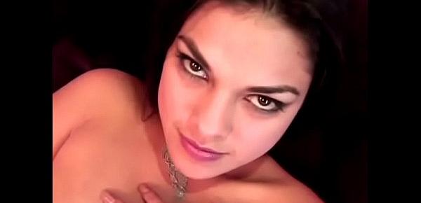  Amazing latina young whore with slender body Carmen Pena gets her twat drilled by fat cock